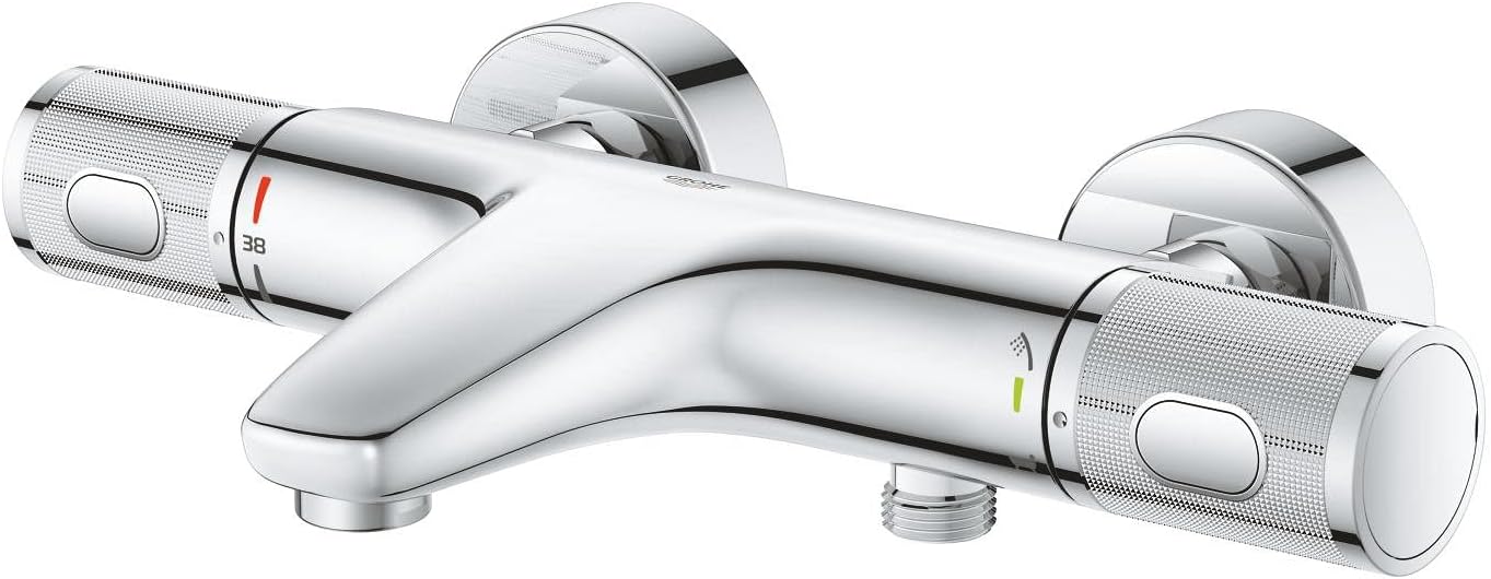 Image of the GROHE Precision Feel | Exposed Thermostatic Bath Mixer Valve | Cool Touch | Wall Mounted